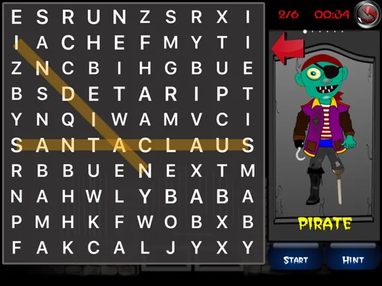Zrzuty ekranu Halloween Zombie ABC Game Kids iPad 