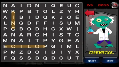 Zrzuty ekranu Halloween Zombie ABC Game Kids