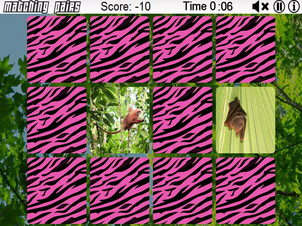 Tangkapan skrin Matching Pairs Borneo (The Land Below The Wind) iPad 