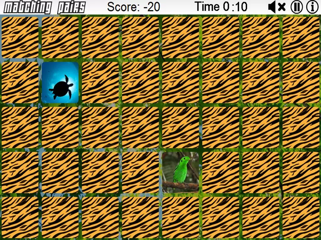 Tangkapan skrin Matching Pairs Borneo (The Land Below The Wind) iPad 