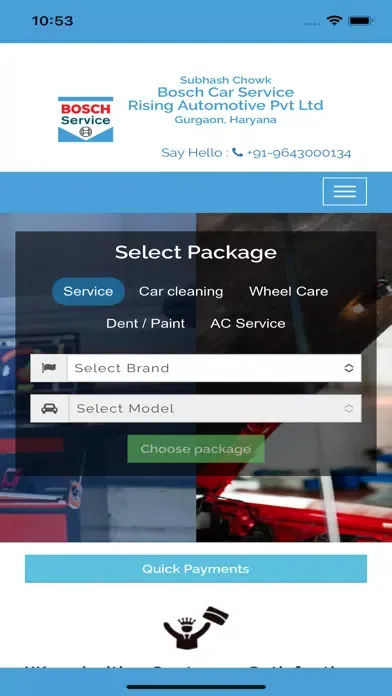 Bosch Car Service Gurgaon 스크린샷