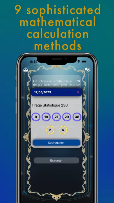 Capturas de tela do EuroMillion Predictor