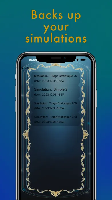 Capturas de tela do EuroMillion Predictor