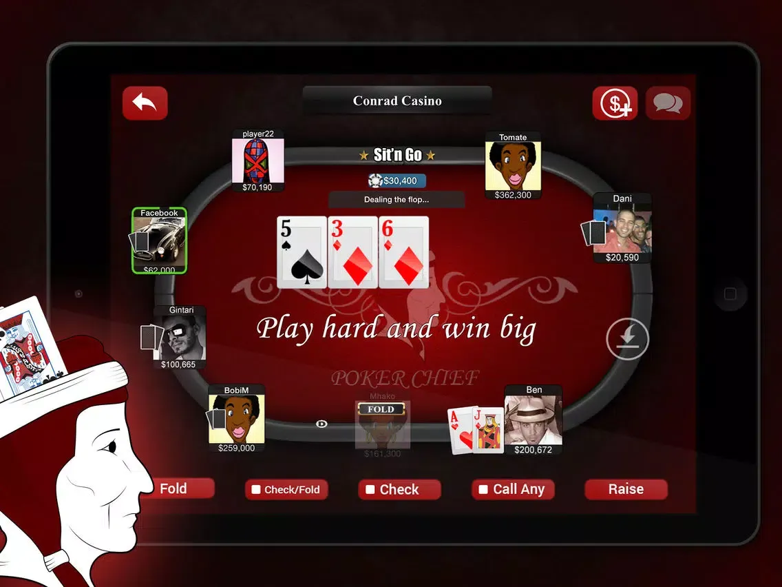 Poker Chief iPad 应用截图