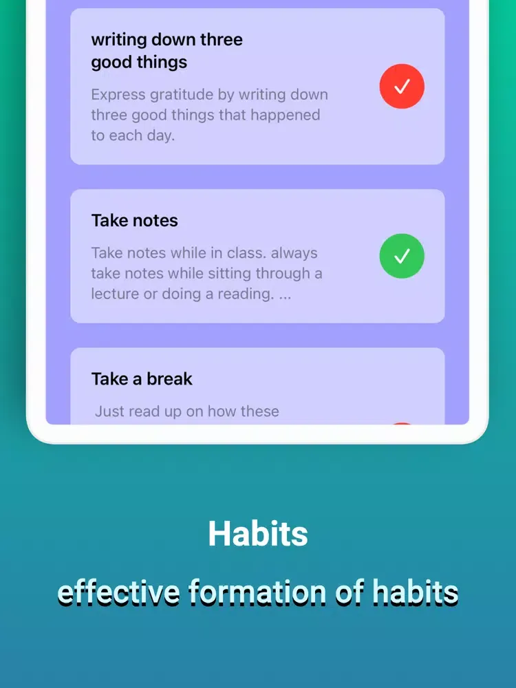 StudySmart -Focus & Productive iPad  Screenshots