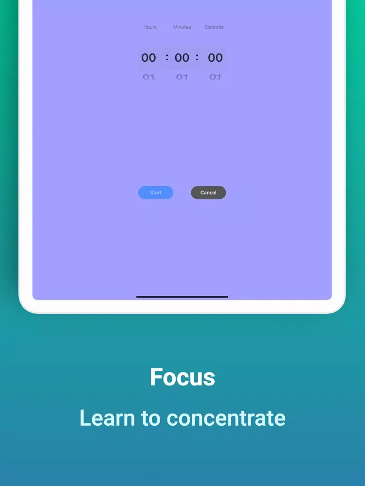 StudySmart -Focus & Productive iPad  Screenshots