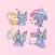 Cute Bat stickers