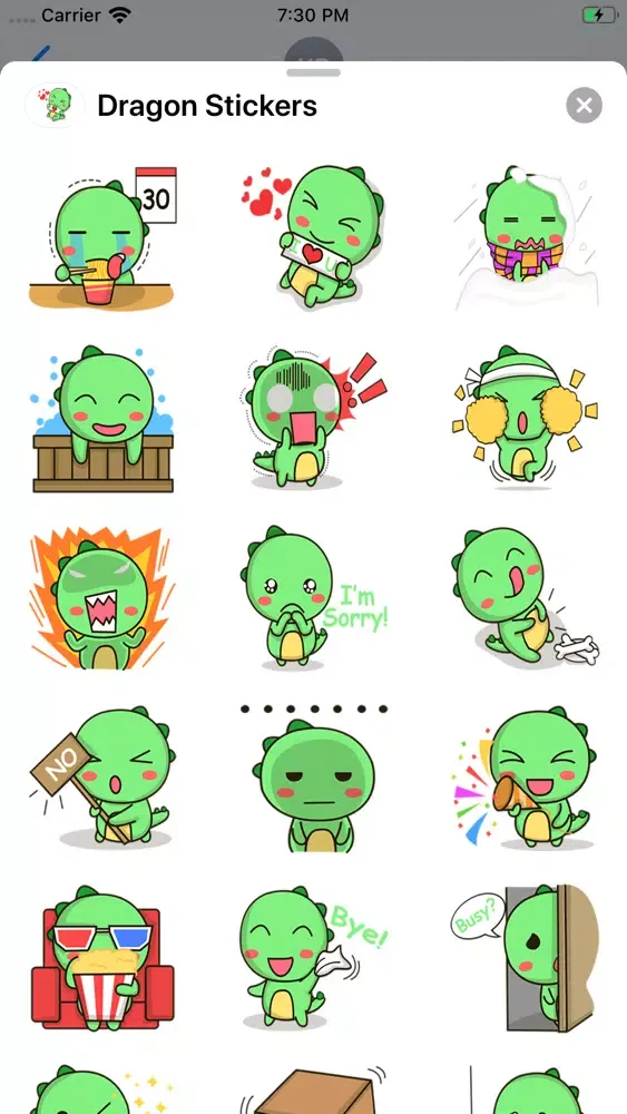 Dragon Stickers Screenshots