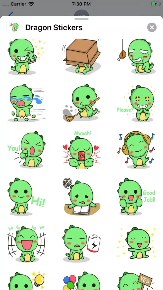 Dragon Stickers Screenshots