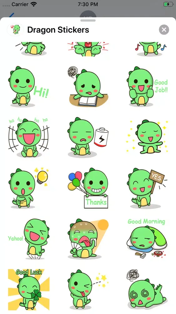 Dragon Stickers Screenshots