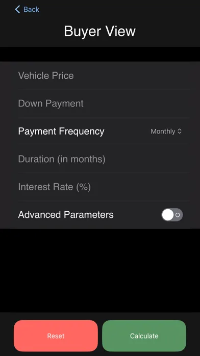 Screenshot di Car Calc - Auto Financing