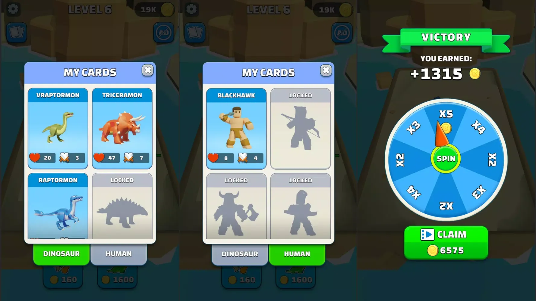 Merge Dinosaurs Screenshots