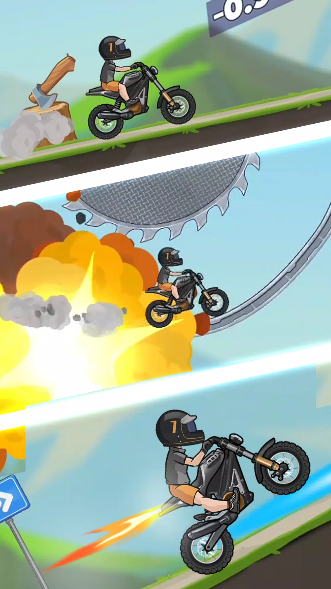 Moto Bike X3M Screenshots