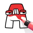 Coloring Alphabet Lore Coloring Alphabet Lore