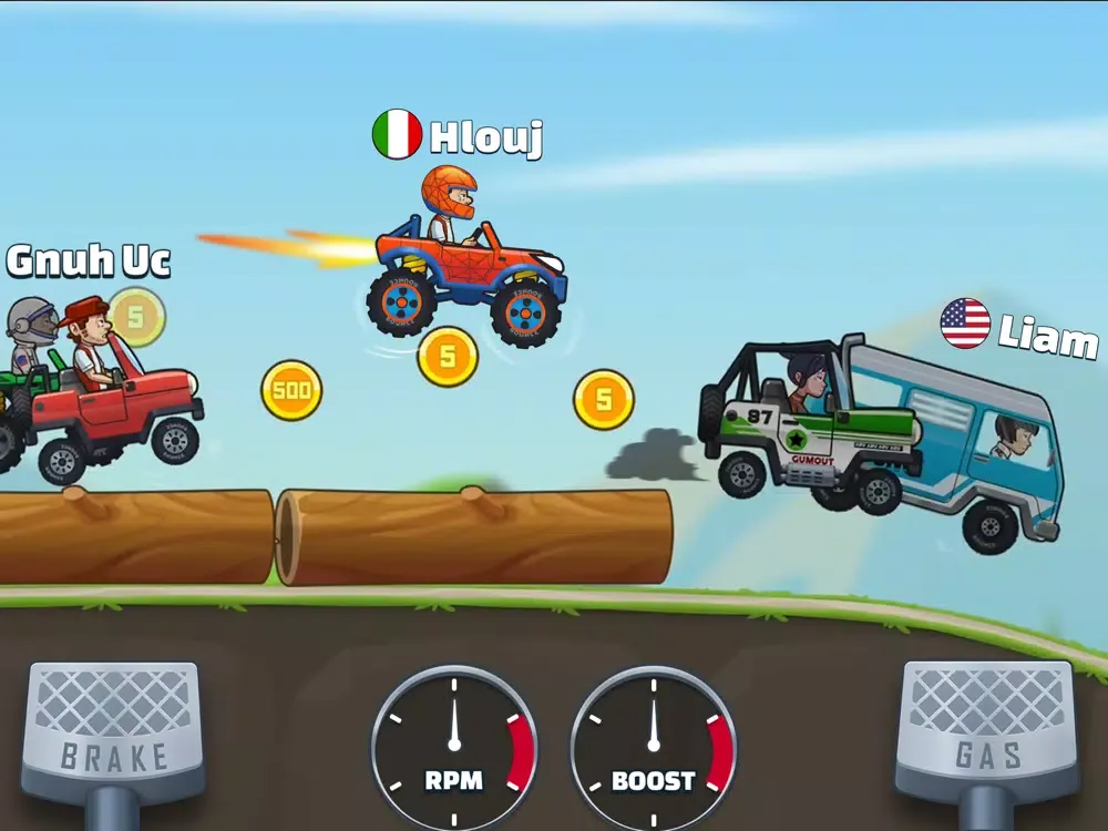Capturas de pantalla de Climb Offroad Racing iPad 