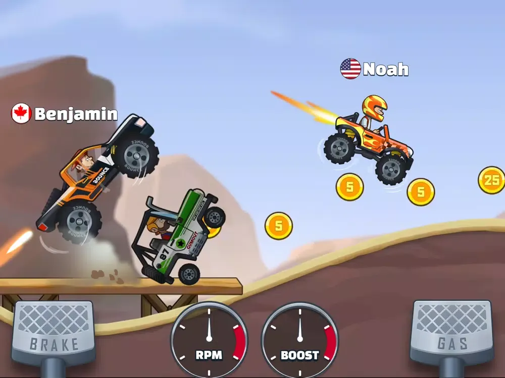 Capturas de pantalla de Climb Offroad Racing iPad 