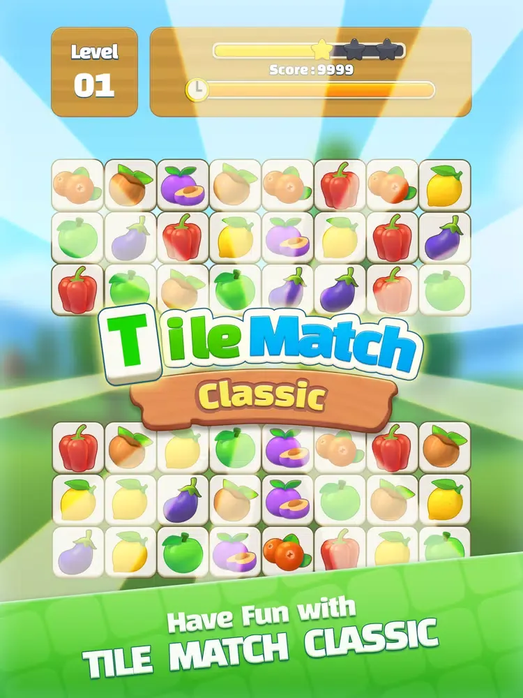 Captures d'écran de Tile Match Classic iPad 