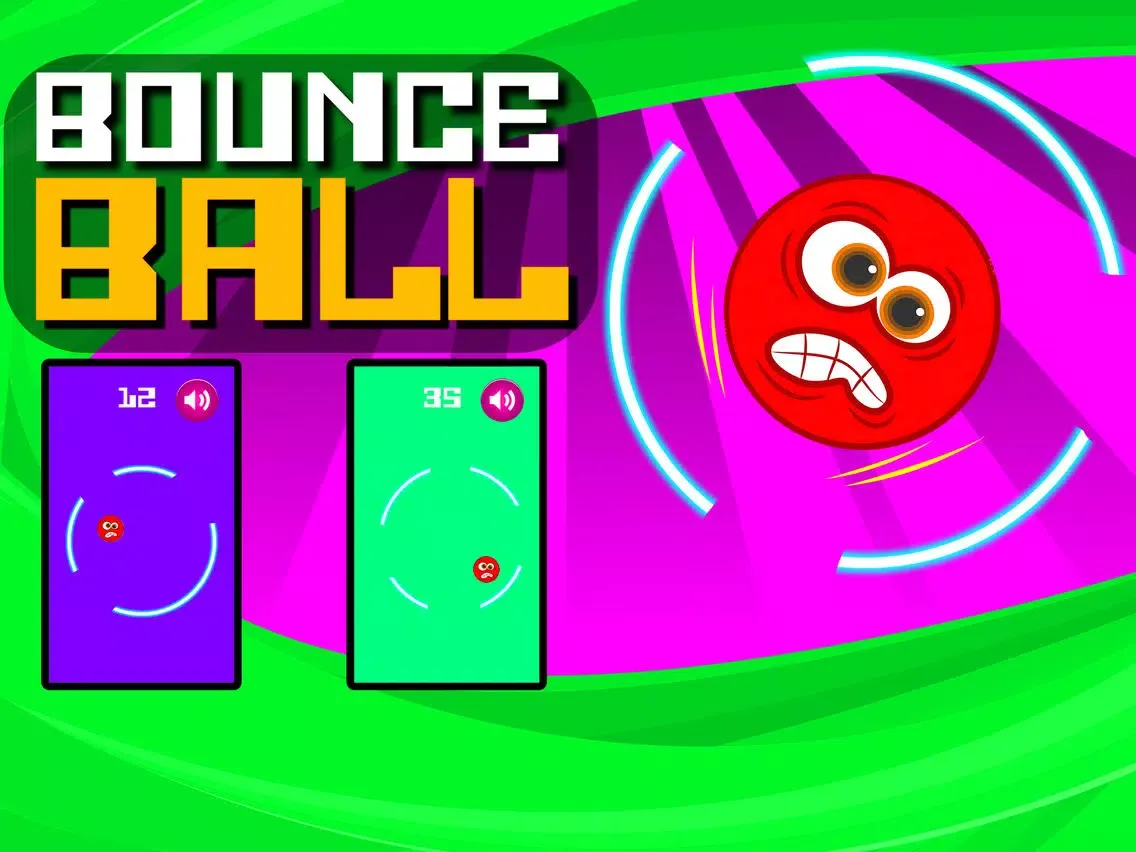 صور Bounce Red Ball Classic iPad 