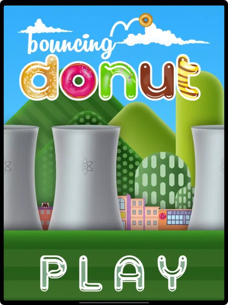 صور Bouncing Donut iPad 