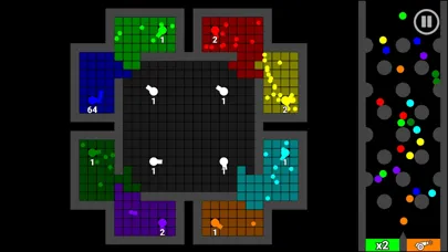 Tangkapan layar Marble Wars!