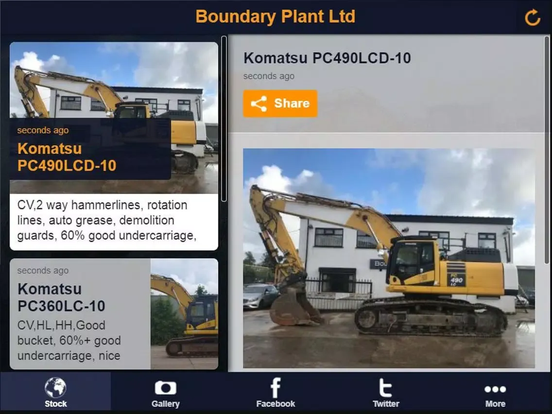 Captures d'écran de Boundary Plant iPad 