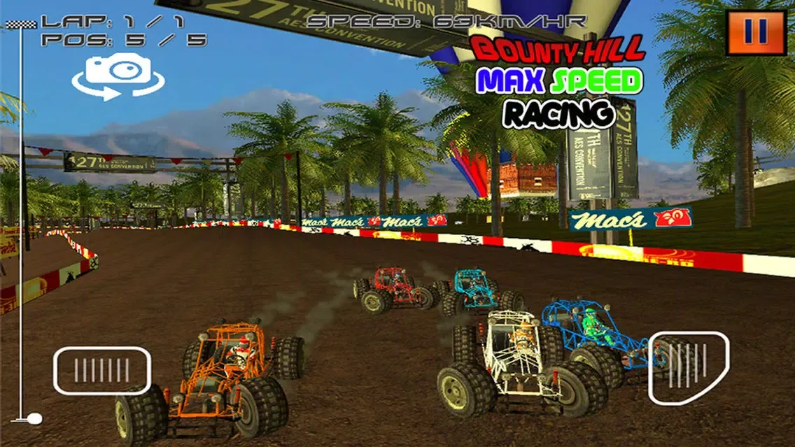 Tangkapan skrin Bounty Hill Max Speed Racing