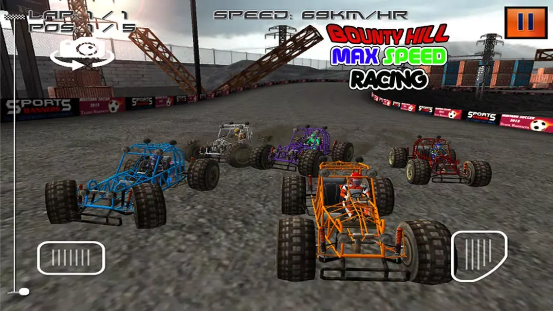 Tangkapan skrin Bounty Hill Max Speed Racing