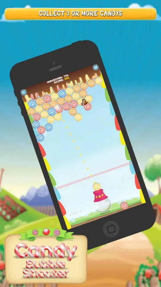 Candy Bubble Shooter : The Best Casual Game Free Ekran Görüntüleri
