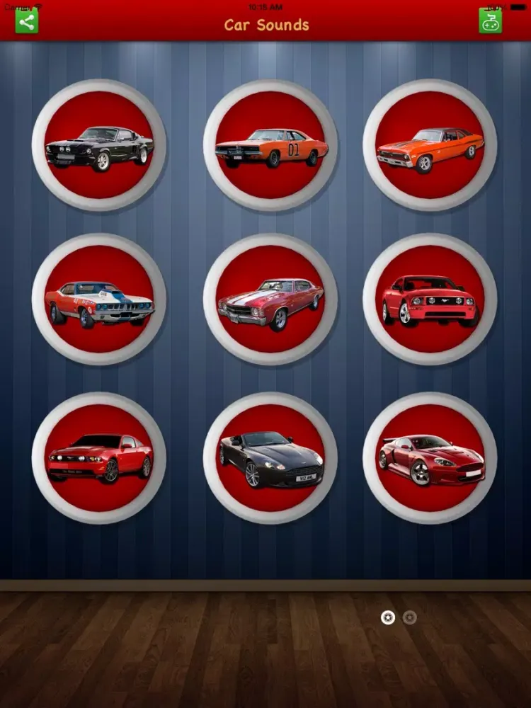 Car Simulator: The Car Sounds iPad  Screenshots