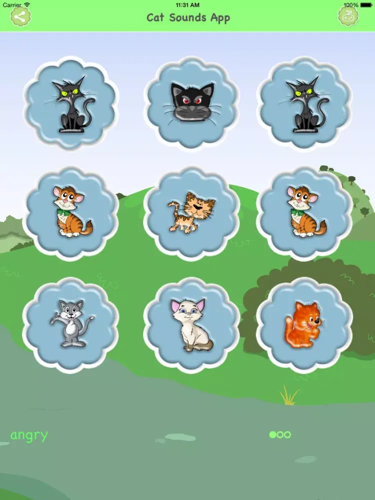 Cat Sounds: The Best Animal Sounds App iPad  Ekran Görüntüleri