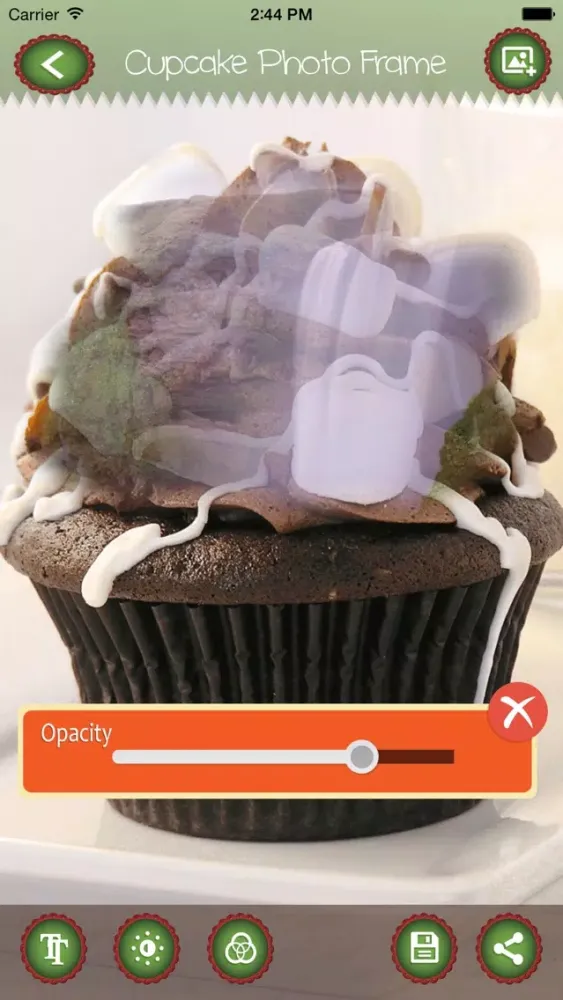 Cupcake Photo Frame: Best Photo Frame应用截图