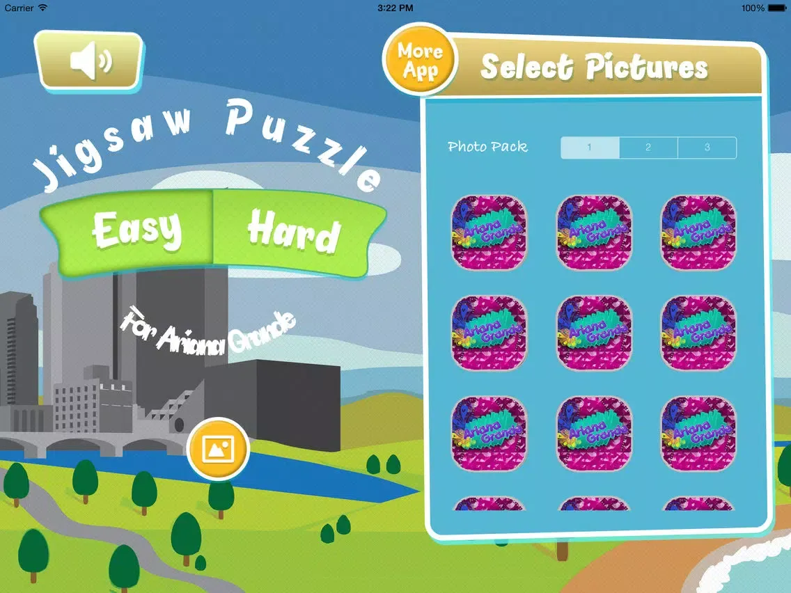 ภาพหน้าจอของ jigsaw Puzzle For Ariana Grande iPad 
