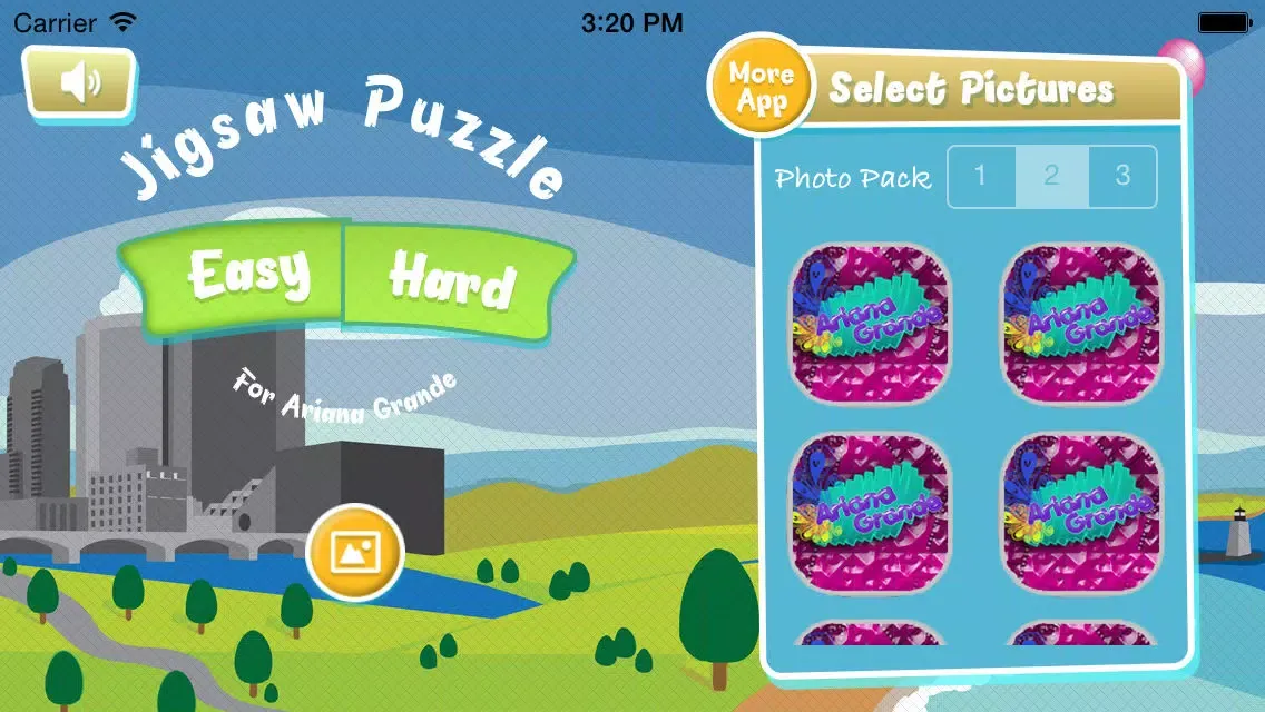 ภาพหน้าจอของ jigsaw Puzzle For Ariana Grande