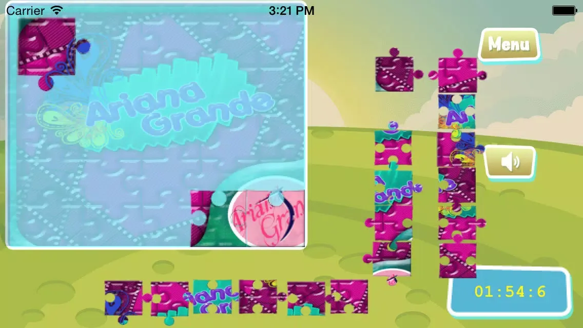 ภาพหน้าจอของ jigsaw Puzzle For Ariana Grande