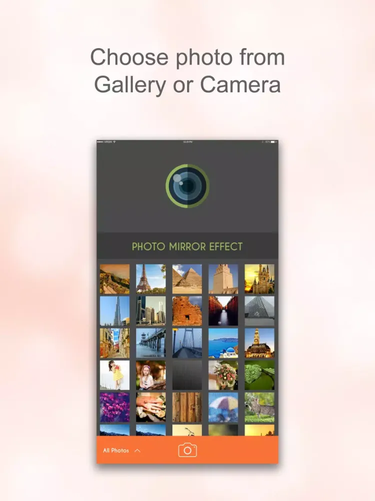 Screenshot di Mirror Effects Editor PRO : Awesome 3D Reflection iPad 