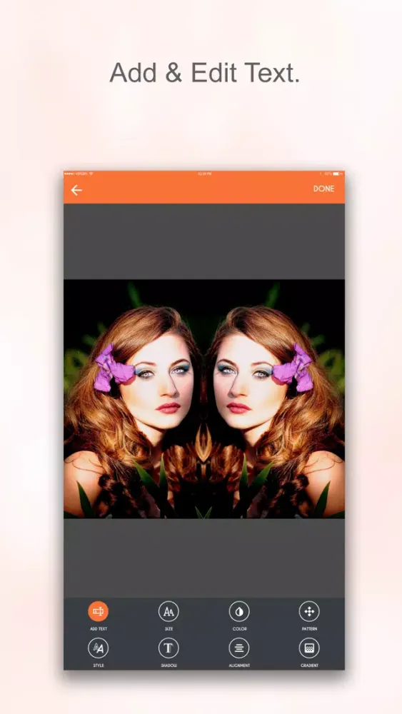 Screenshot di Mirror Effects Editor PRO : Awesome 3D Reflection
