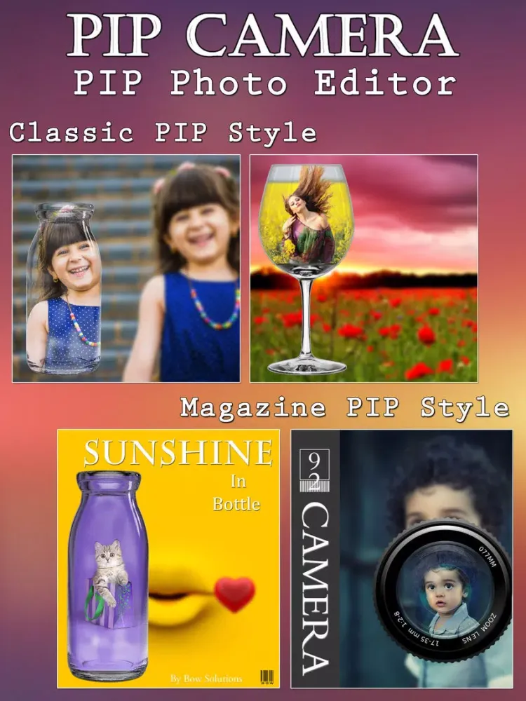 PIP Camera Photo in Photo Pro iPad  Screenshots