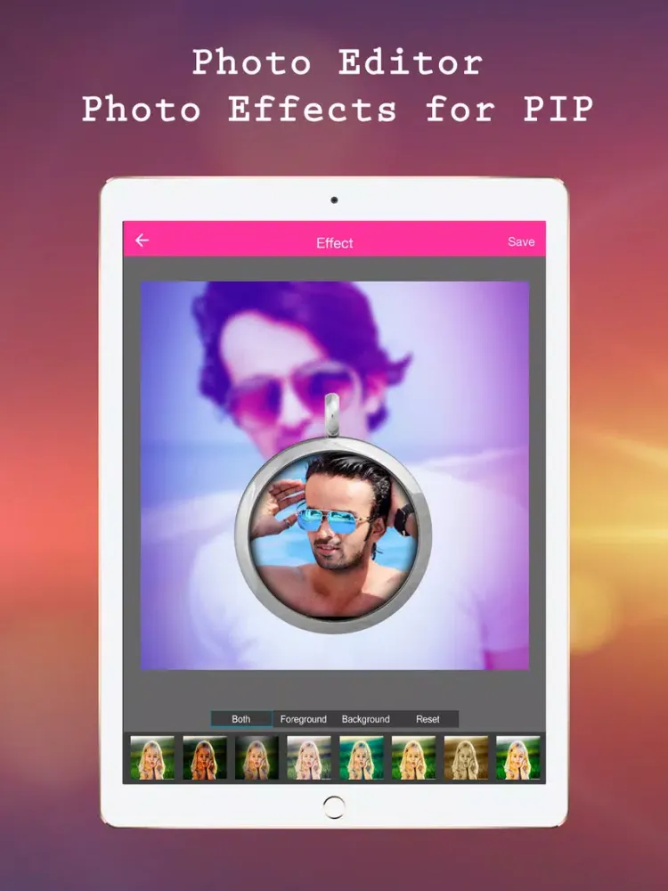 PIP Camera Photo in Photo Pro iPad  Screenshots