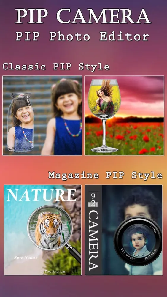 PIP Camera Photo in Photo Pro Screenshots