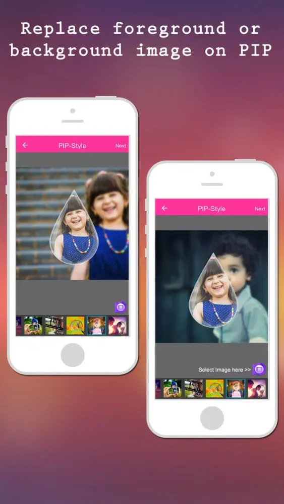 PIP Camera Photo in Photo Pro Screenshots