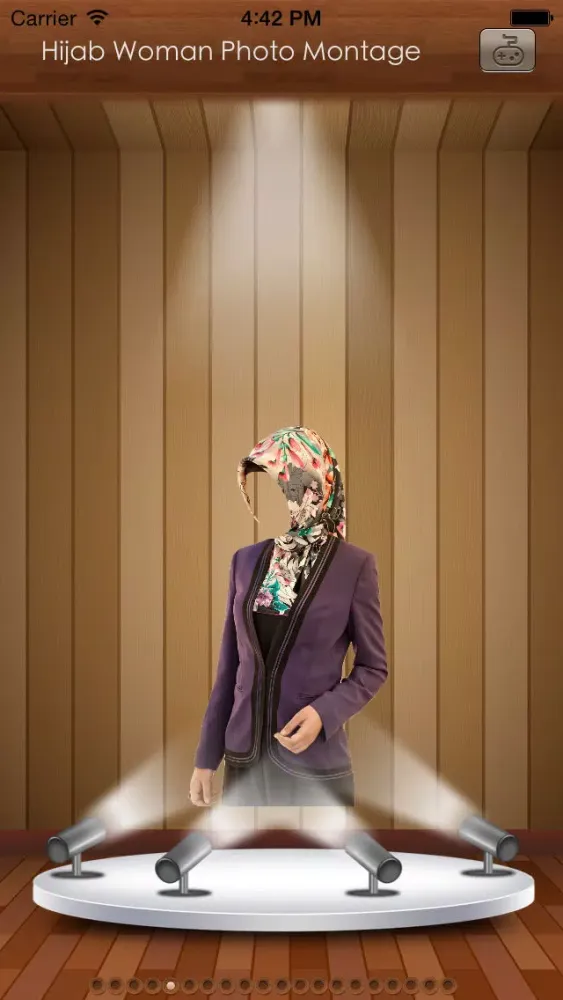 Ảnh chụp màn hình của Hijab Woman Photo Montage