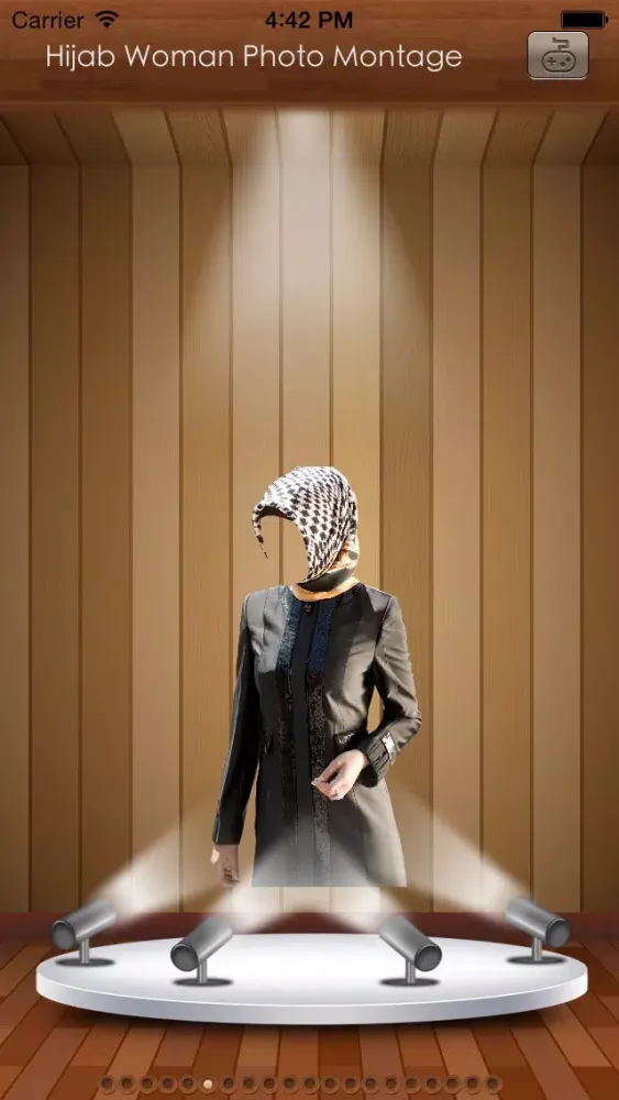 Ảnh chụp màn hình của Hijab Woman Photo Montage