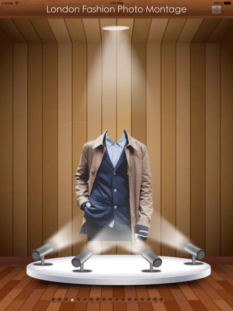 London Fashion Photo Montage: Men Suit App iPad  スクリーンショット