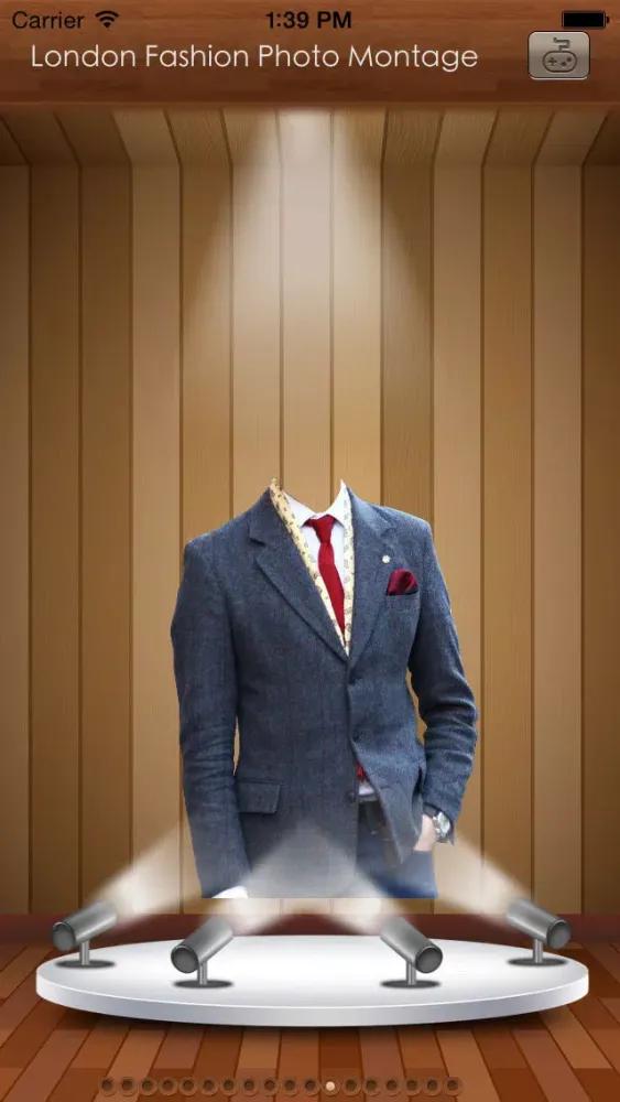 London Fashion Photo Montage: Men Suit App スクリーンショット