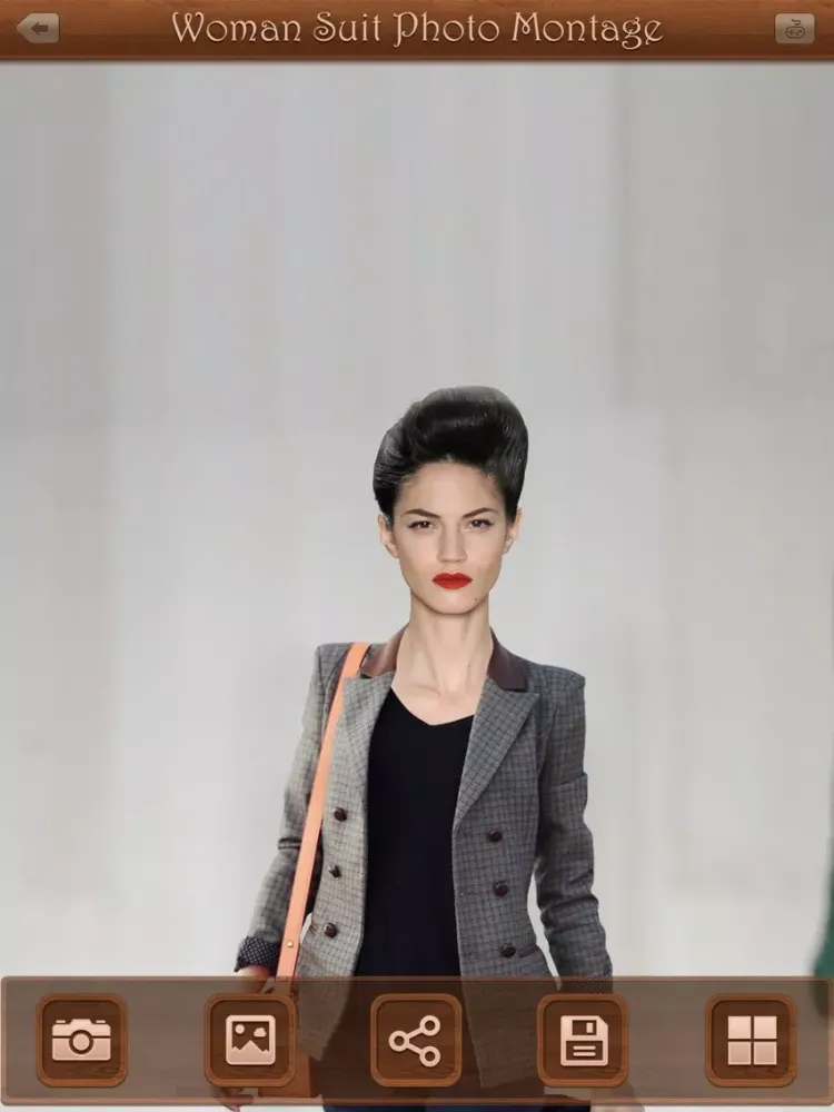 Скриншоты Woman Suit Photo Montage: Woman fashion Booth iPad 