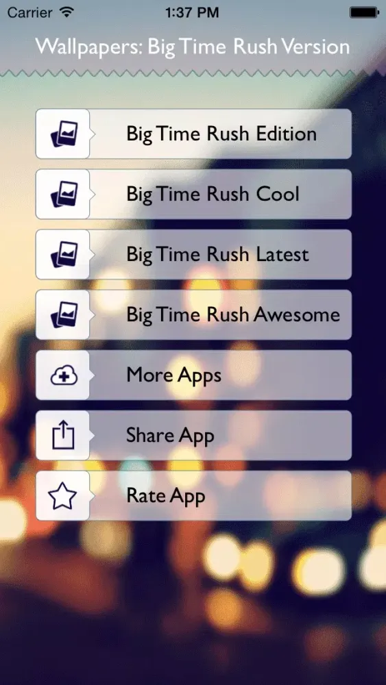 Wallpapers: Big Time Rush Version স্ক্রিনশট