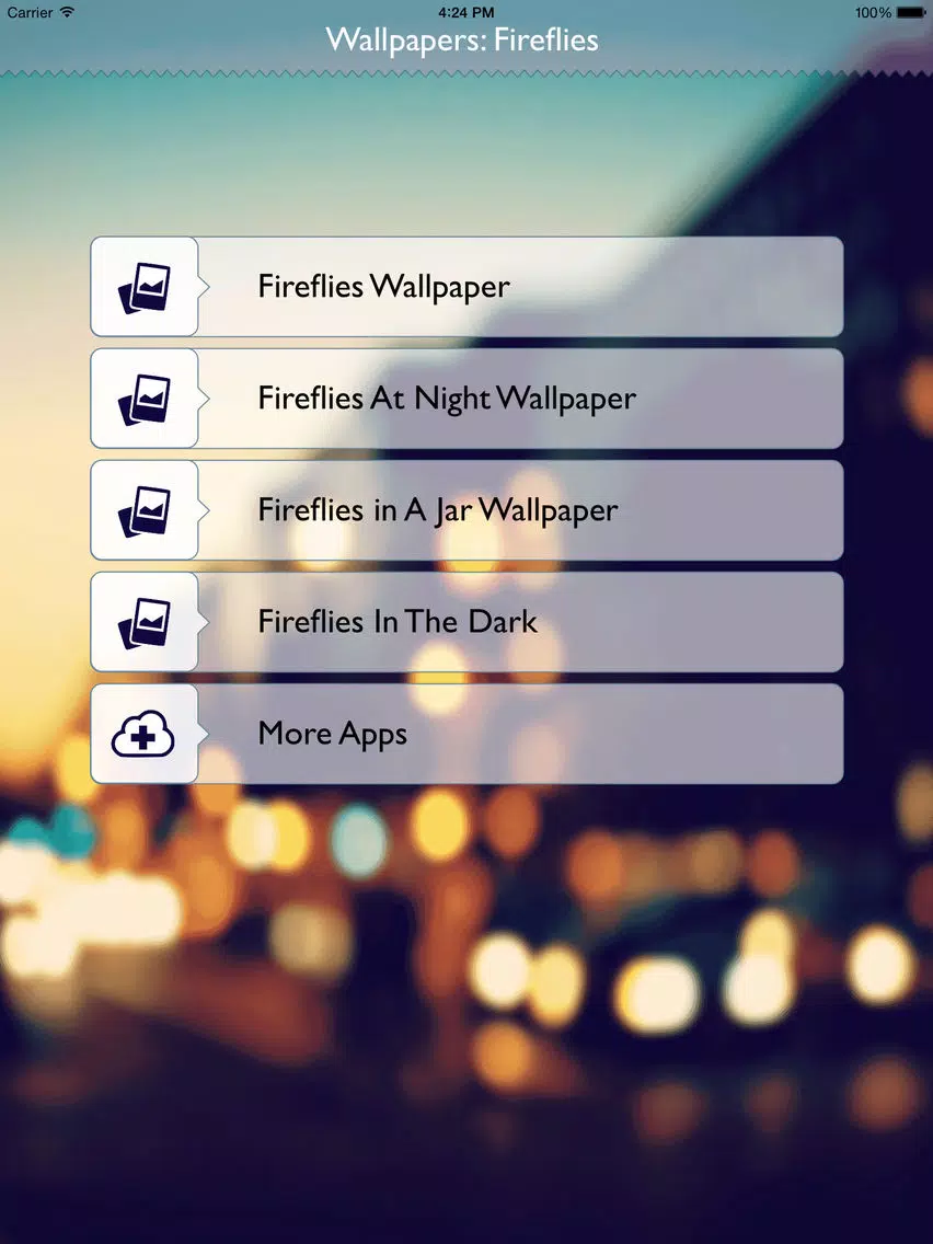 Screenshot di Fireflies Wallpaper : HD Wallpapers iPad 