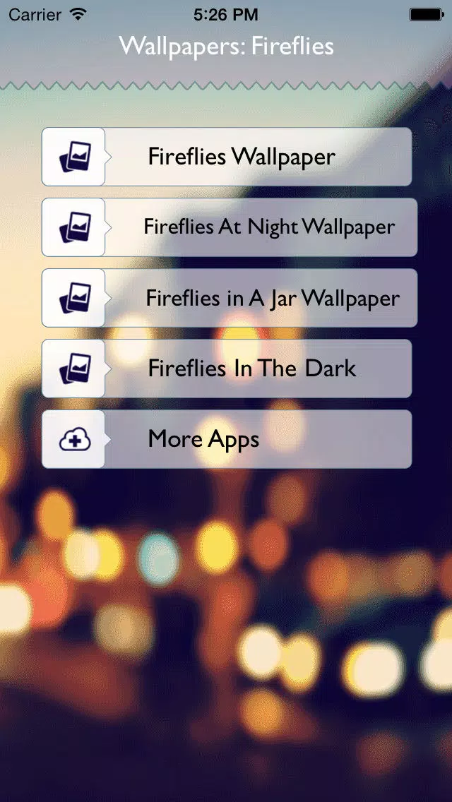 Screenshot di Fireflies Wallpaper : HD Wallpapers