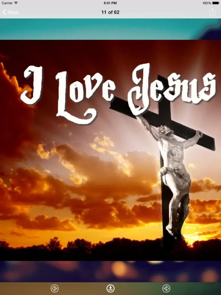 Ảnh chụp màn hình của Jesus Wallpaper: HD Wallpapers iPad 