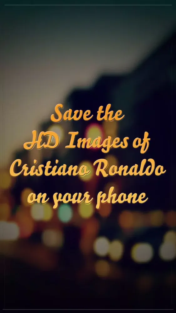 ภาพหน้าจอของ Wallpapers: Cristiano Ronaldo Version